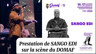 Prestation Sango Edi sur la scène du DOMAF ; Makossa …