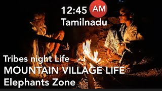 களமாடும் களிறு! திக்..திக் திகில் இரவு|MOUNTAIN VILLAGE LIFE|TRIBES NIGHT LIFE|ELEPHANTS ZONE|TRIBES