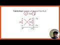 Faktorkan (Kaedah darab Silang) #matematik