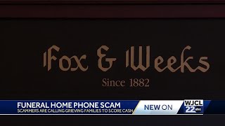 'Outrage': Savannah funeral home reacts to new scam targeting grieving families