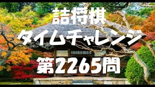 詰将棋タイムチャレンジ・第2265問