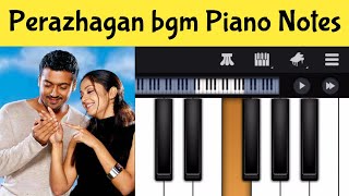 Perazhagan Bgm Piano Notes | Tamil Movie Bgms