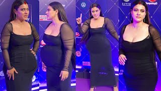 Pregnant Kajol god ANGRY on being asked about her 3rd Pregnancy while Baby Bump is Visible