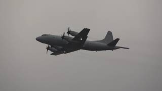 Lockheed Martin AP3C Orion N656T Departing Avalon Airport for the Last Time