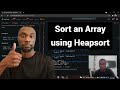 Sort an Array | Heapsort | Java