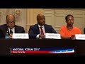 kwanza hall talks traffic at the atlanta mayoral forum