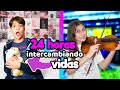 24 horas intercambiando VIDAS con JUSTIN - Mimi Land