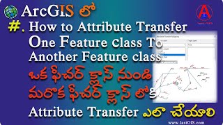How to Attribute Transfer in ArcGIS | Attribute Transfer Mapping | By JasyGIS