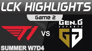 T1 vs GEN Highlights Game 2 LCK Summer Season 2022 W7D4 T1 vs Gen G by Onivia