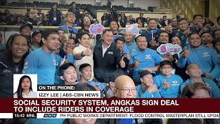 SSS, Angkas sign deal to include riders in social security coverage | ANC