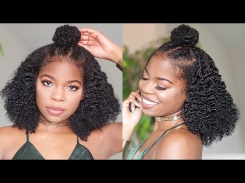 Quick And Easy Twist Out Style On Natural Hair Ft Curls Blueberry