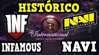 HISTÓRICA VICTORIA - INFAMOUS VS NAVI - THE INTERNATIONAL 2019 DOTA 2