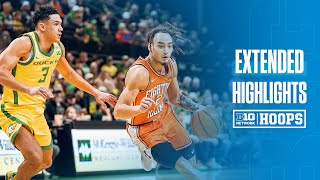 Illinois at Oregon | EXTENDED HIGHLIGHTS | Big Ten Basketball | 01/02/2025