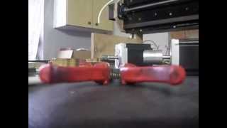 TEST LinuxCnC CnC 57H76-208B 36V TeSt CnC Homemade frezarka CnC