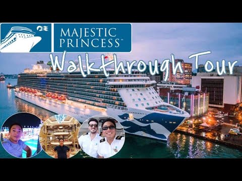 Majestic Princess Cruise Ship Walkthrough Tour - YouTube