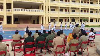 Korean taekwondo show in Police Academy of Cambodia