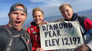 We Climbed a 12,000 ft Mountain | Diamond Peak, Idaho