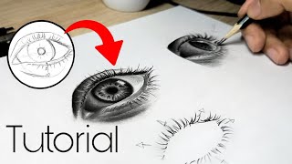 Aprende a Dibujar un Ojo REALISTA en solo 5 Minutos ✨ Fácil y Paso a Paso