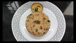 கோதுமை ரவா உப்புமா/Wheat Rava Upma Recipe in Tamil