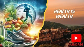 Health is wealth -स्वास्थ्य ही धन है