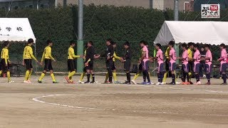 済々黌vs必由館 平成30年度県下高校サッカー大会３回戦