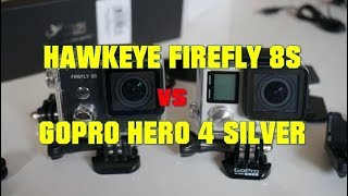 FireFly 8S vs GoPro Hero 4 Silver (8S via GEARBEST)