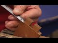 how to make a half lap dovetail paul sellers