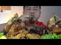 chicken star mukbang 3pcs roasted chicken