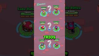 All Unfinished Trios #brawlstars #shorts