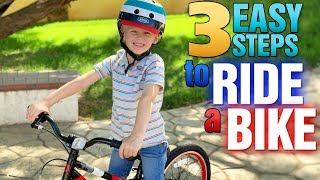 Learn to Ride a Bike without Training Wheels with Michael!