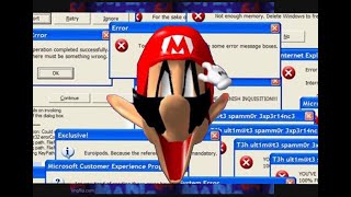 Mario.exe(oh no, it's a computer virus)