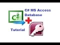 C# MS Access Database Tutorial 1 # Getting Started and Access database Connection