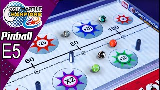 Marble Champions ┆ E5 Marble Pinball ┆ by Fubeca's Marble Runs