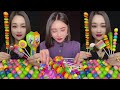 sweet candy snacks p181 🍭🌈🍫🎉 sweet candy snacks asmr mukbanging usa newyork