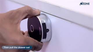 Smart Digital Furniture Lock (OZFL-402-F) | Installation \u0026 Operating Guide | Ozone