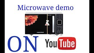 Microwave demo 25cg Morphy Richards