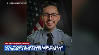 Chicago police mourning fallen Officer Luis Huesca after Gage Park shooting