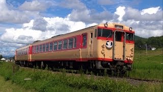 JR西日本 リバイバル急行『ちどり』 9815D(広島行き) 吉田口→向原 2013.9