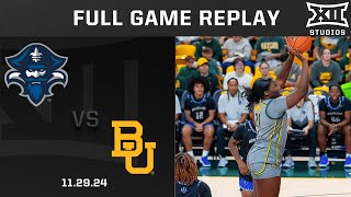 New Orleans vs. Baylor (11.29.24) Full Game Replay | 2024-25 Big 12 Women's Basketball