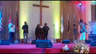 Rophine and mercy walker sing hallelujah at Gospel Centres international (April 2019)