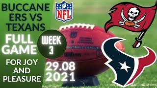 🏈Tampa Bay Buccaneers vs Houston Texans Week 3 Preseason NFL 2021-2022 Full Game | Football 2021