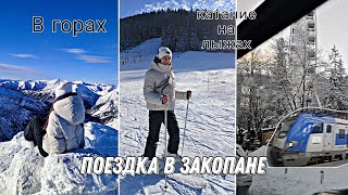 Поездка в Закопане. Уехали в гори, катание на лыжах ❄️🏔️