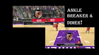 HE GOT ANKLE BREAKER AND DIMER LESS THAN 30 SECONDS APART?