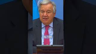 "The energy crisis is immoral" says António Guterres #Shorts