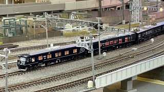 ＜Nゲージ＞JR西日本 117系7000番台『WEST EXPRESS 銀河』 Modellbahn Spur N Model Railroad Diorama 鉄道模型