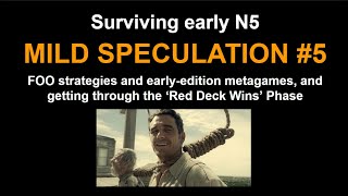 Infinity N5 - Mild Speculation #5 (Surviving Early N5)