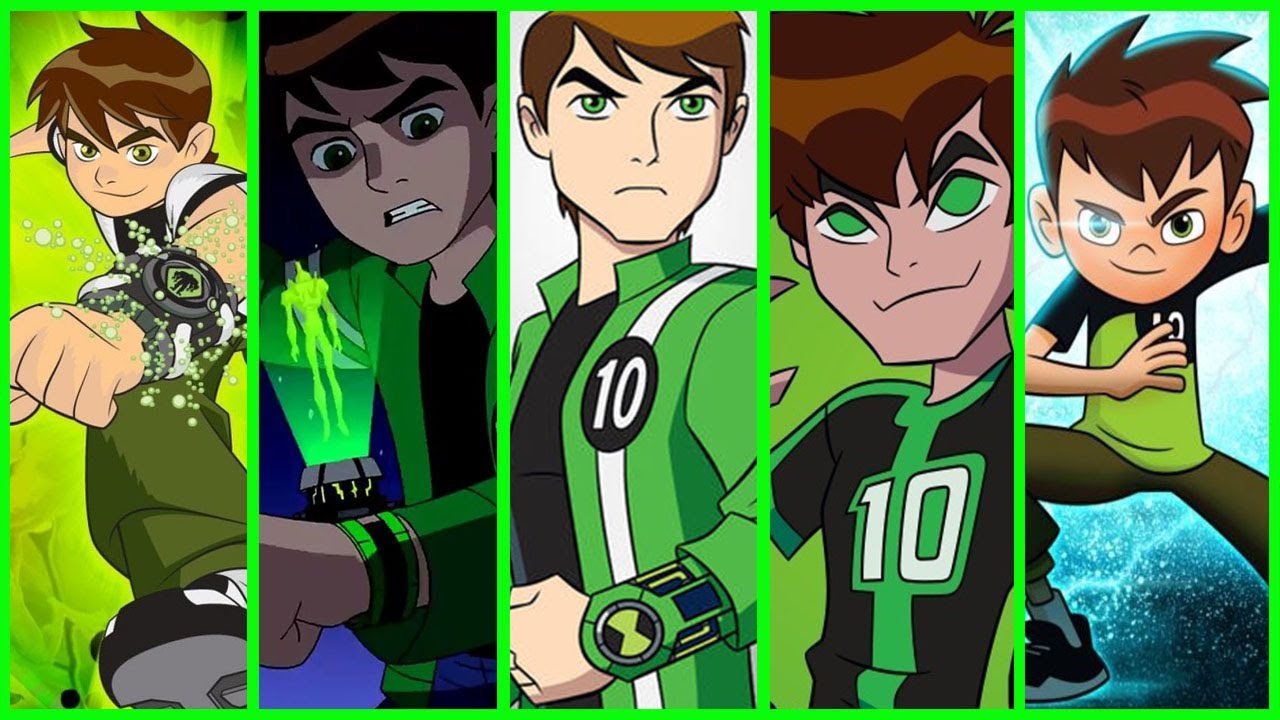 A Evolução Do Ben 10 Youtube