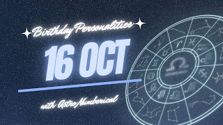 16 October Zodiac Horoscope: Birthday Personality & Traits Revealed