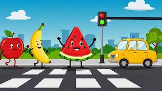 Fruit Friends Go to School | Fun Kids Cartoon by Hey Kimbo Sensory