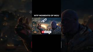 Marvel WTF moments || #shorts #avengers #wtf #thanos #spiderman #marvel #funny #youtubeshorts